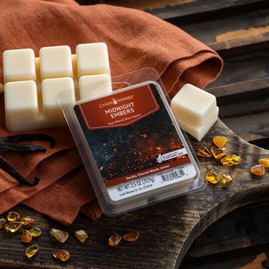 Candle Warmers Midnight Embers Classic Wax Melt, 2.5-Oz