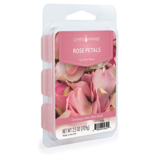 Candle Warmers Rose Petals Classic Wax Melts, 2.5-Oz