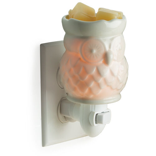 Candle Warmers Owl Pluggable - White