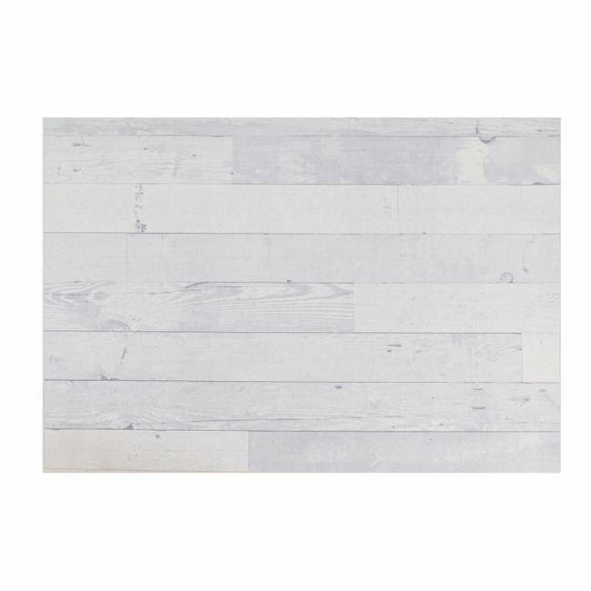 Evergreen Shiplap Layering Mat - Gray
