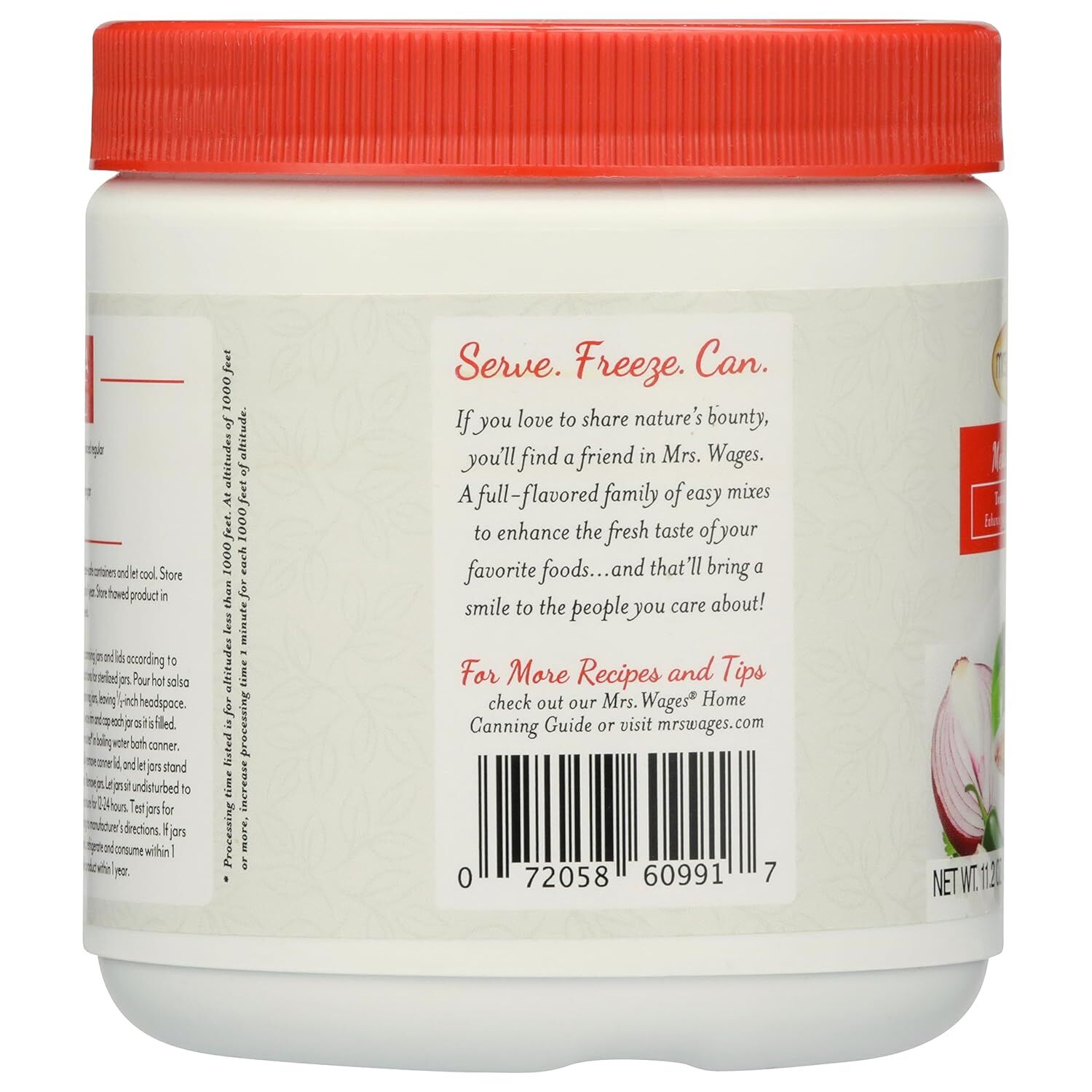 Mrs. Wages Medium Salsa Tomato Seasoning Mix, 11.2-Oz