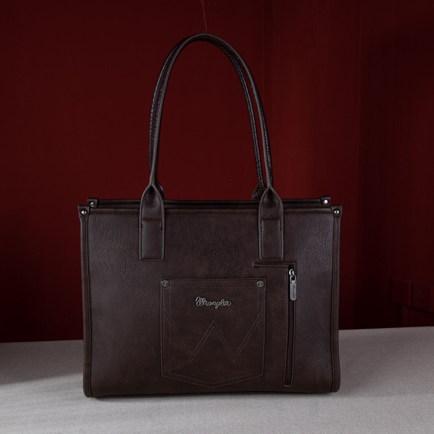 Wrangler Croc Print Large Tote