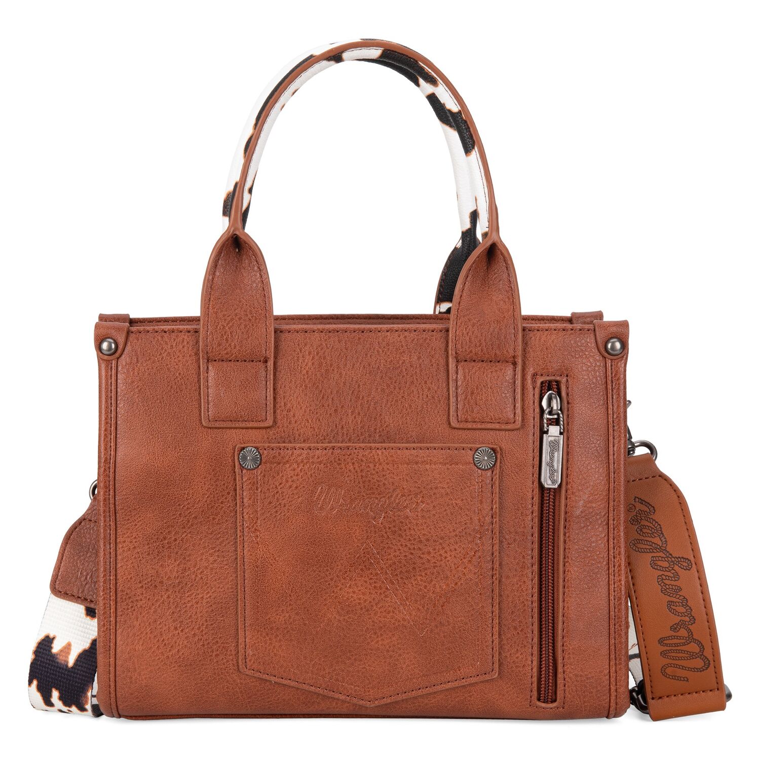 Wrangler Cowprint Tote