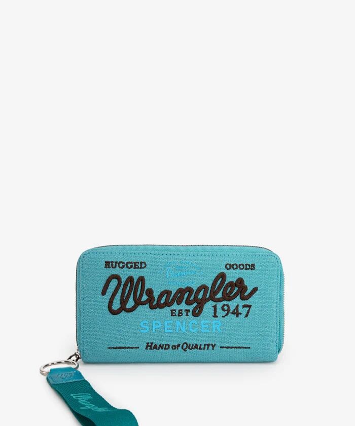 Montana West Wrangler Canvas Wallet