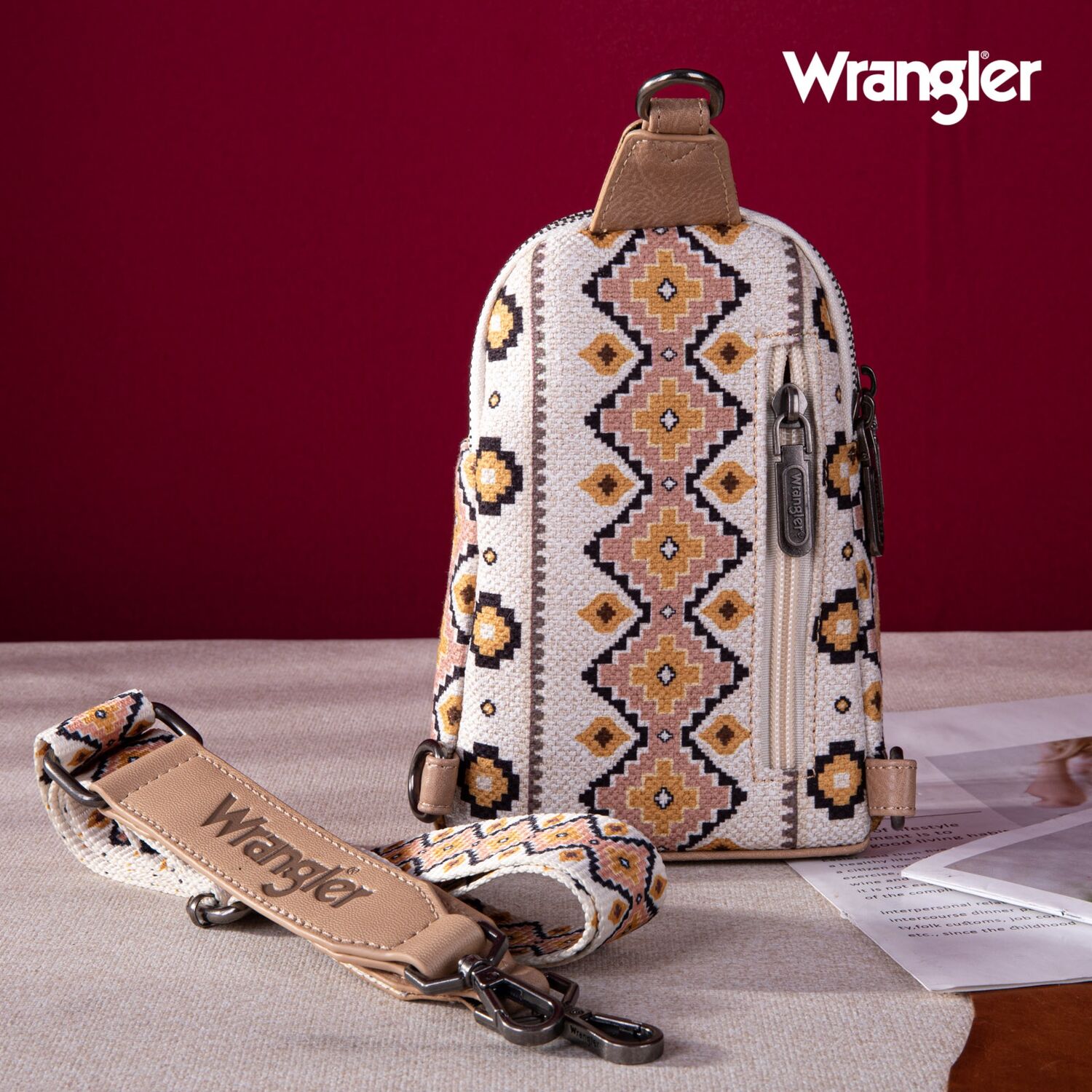 Wrangler Aztec Sling Bag
