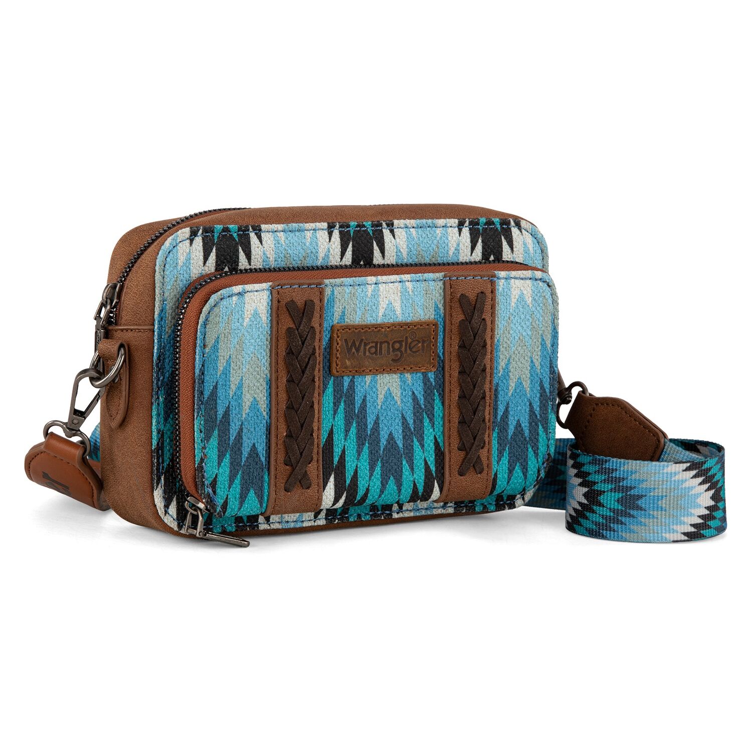 Wrangler Geo Print Camera Bag