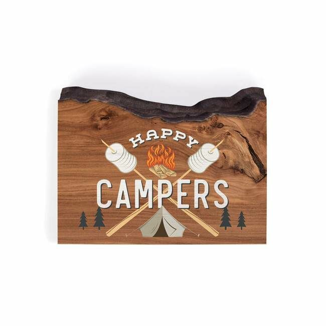 P. Graham Dunn Happy Campers Barky Sign