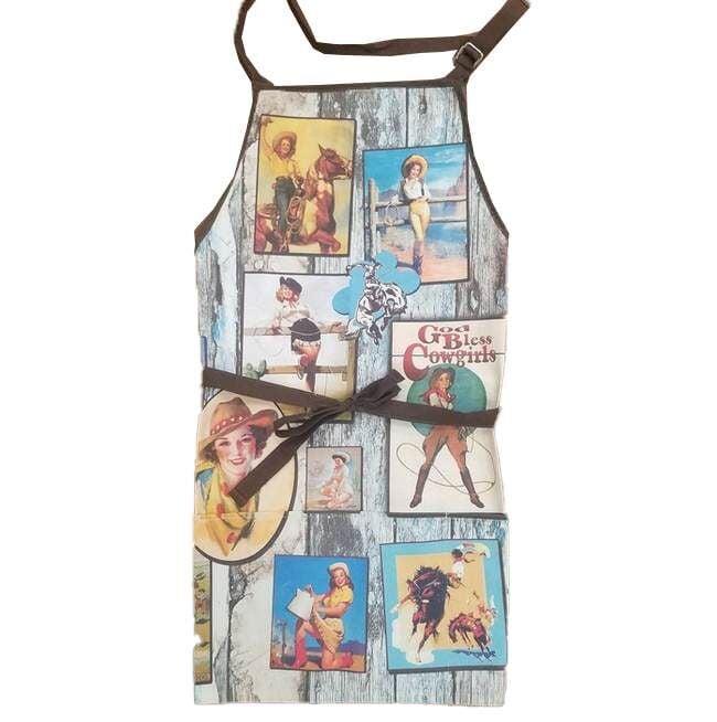 Cowboy Living Retro Cowgirl Apron