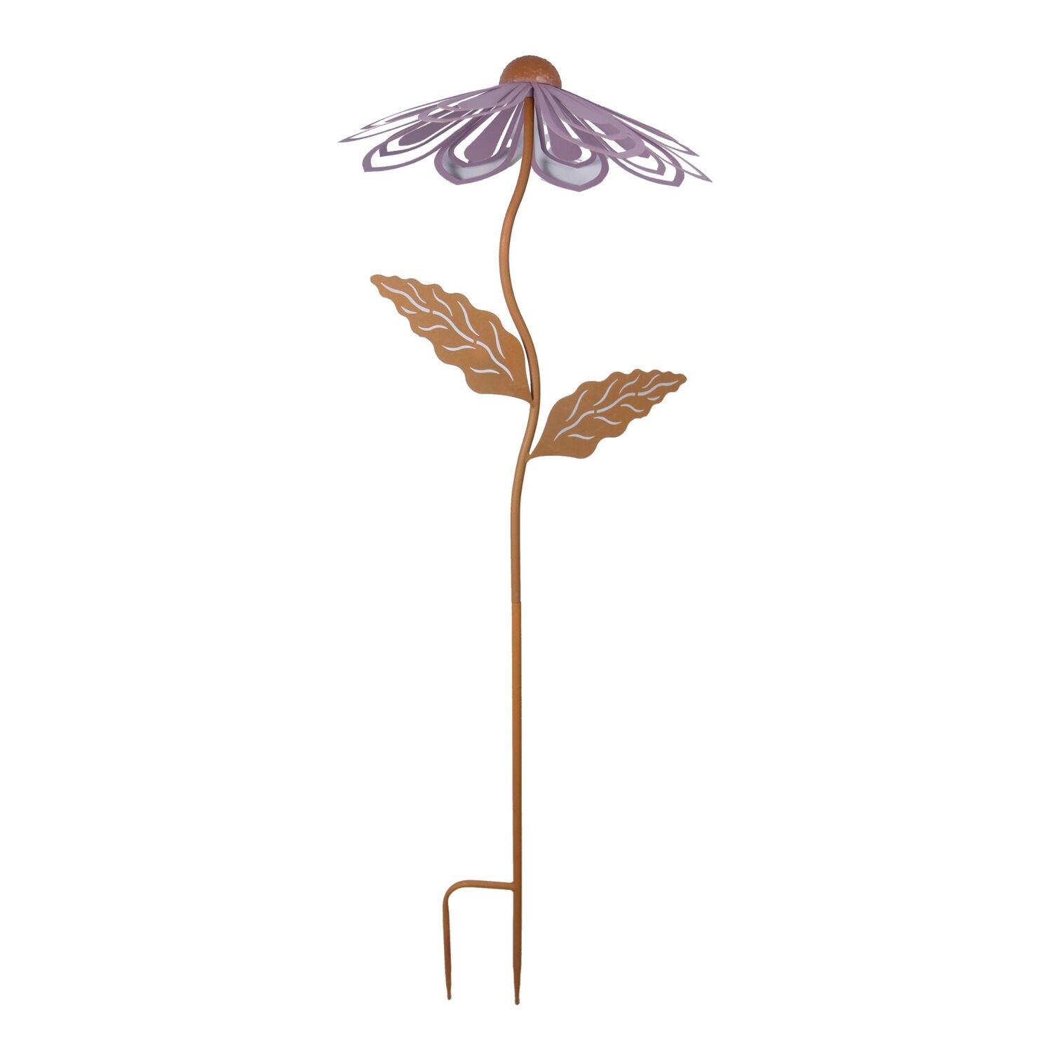 Young's Metal Flower Garden Stake, 55-In