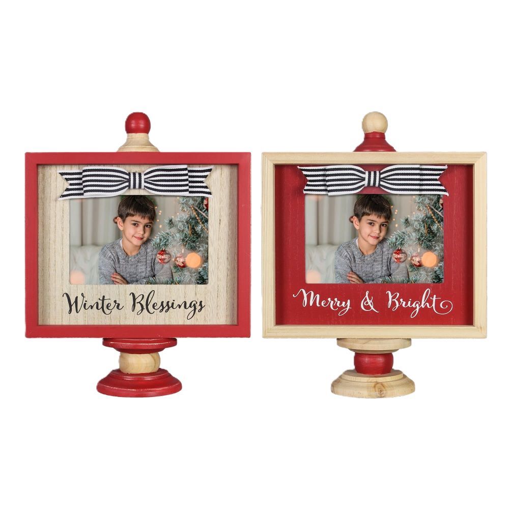 Young's Inc Wood Whimsical Wonderland Picture Clip Assortment, 4-In x 6-In