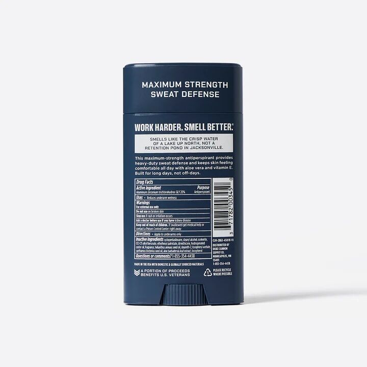 Duke Cannon Midnight Swim Scent Trench Warefare Antiperspirant Deodorant, 3-Oz