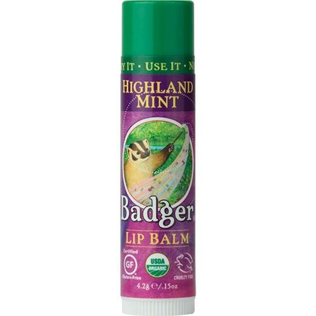 Badger Highland Mint Lip Balm