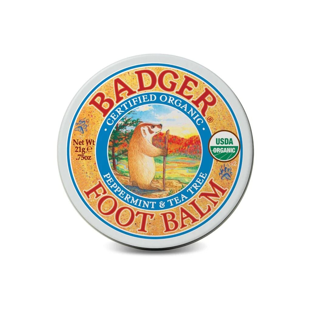 Badger Foot Balm Tin, 0.75-Oz