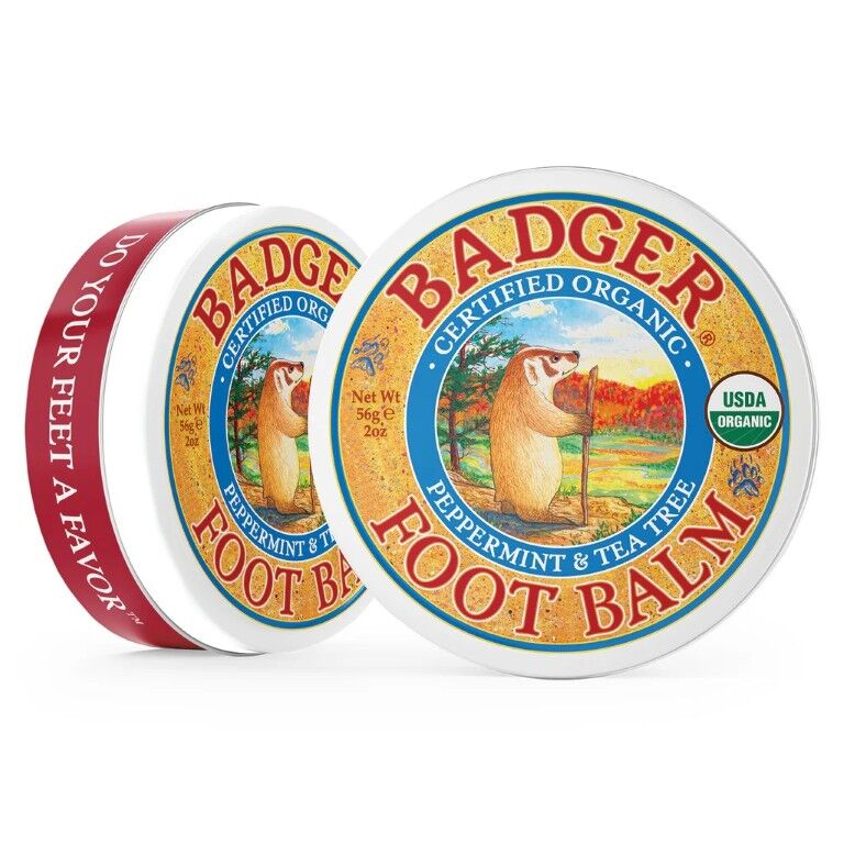 Badger Foot Balm Tin, 0.75-Oz