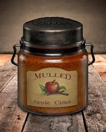 McCall's Candles Mulled Apple Cider Classic Jar Candle, 16-Oz