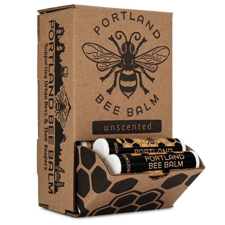 Portland Bee Balm Unscented Li p Balm