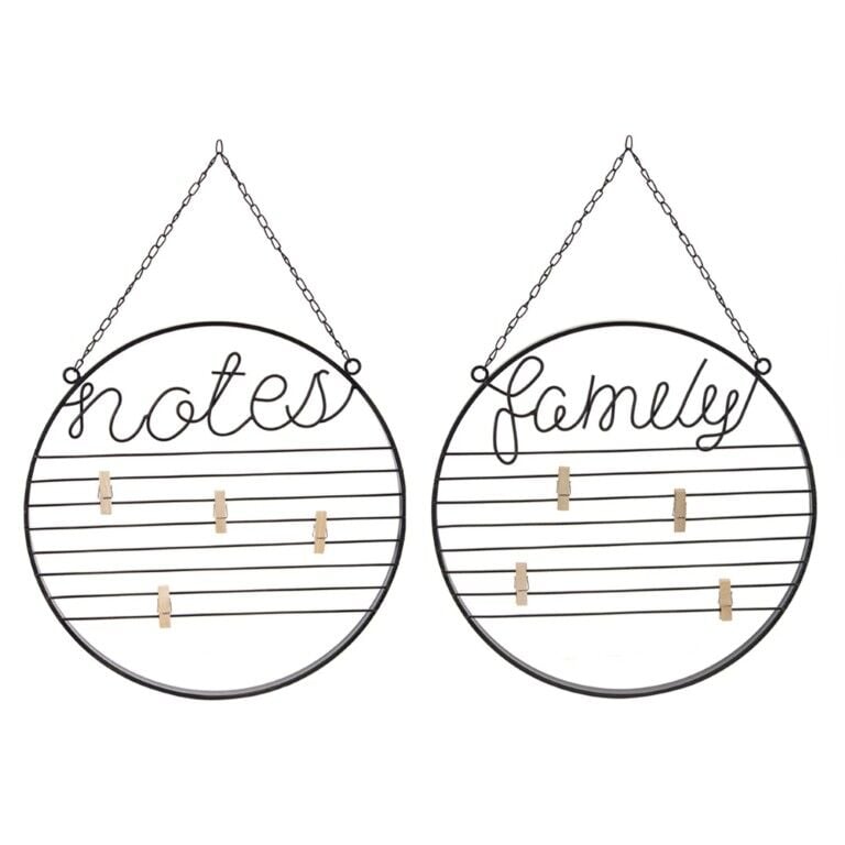 Melrose Family/Notes Board, 2-Pk