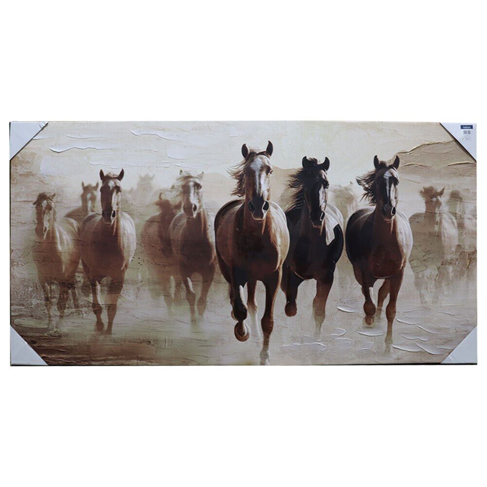 Sullivan Dutton Horses Running Canvas Wall Art 60-In X 30-In X 2-In