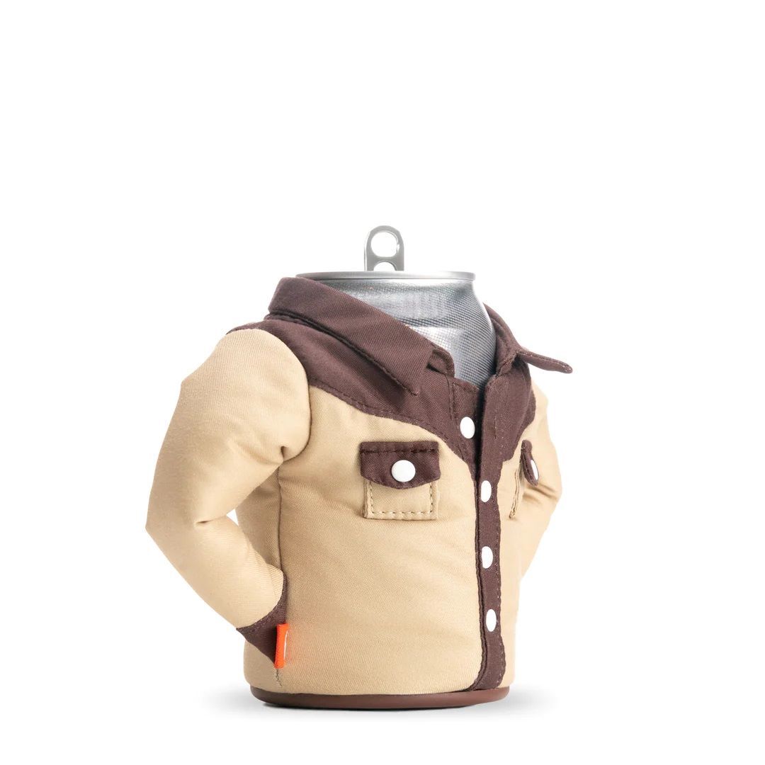 Puffin Drinkwear The Howdy Taco Tan & Chocolate Drink Cooler