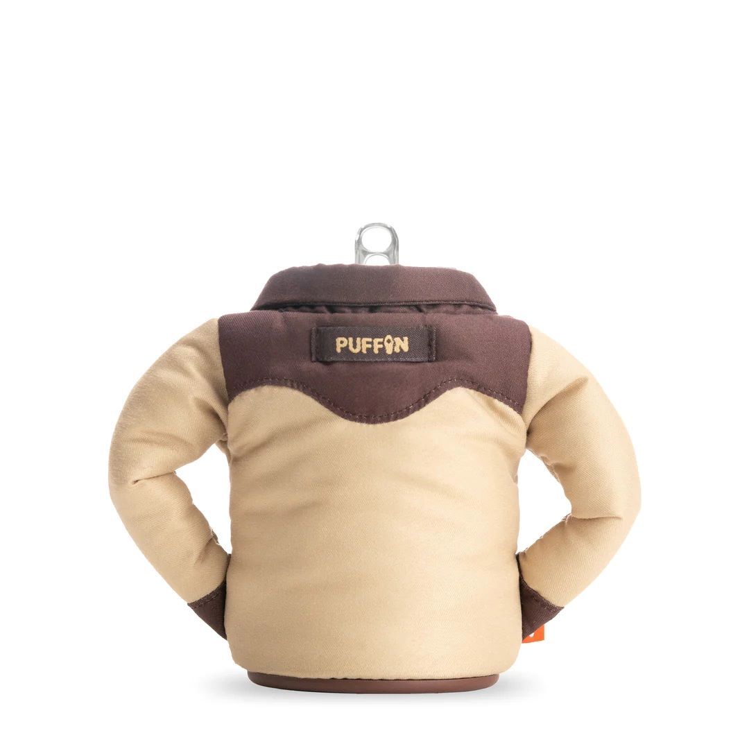 Puffin Drinkwear The Howdy Taco Tan & Chocolate Drink Cooler