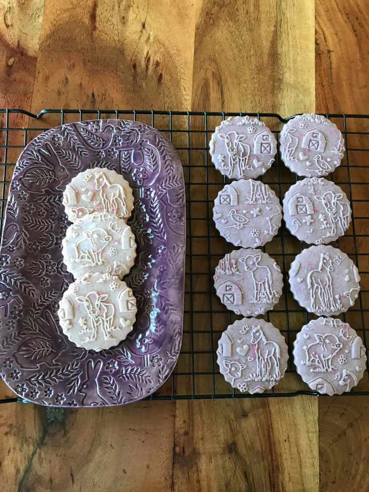 Sweet Rolling Pins Baby Farm Animals Rolling Pin