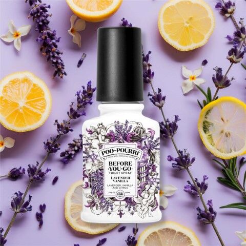 Poo~Pourri Lavender Vanilla Before You Go Toilet Spray, 2-Oz