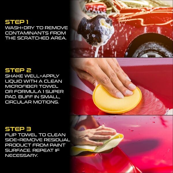 Formula1 Scratch Out Paste Polishing Compound, 8-Oz