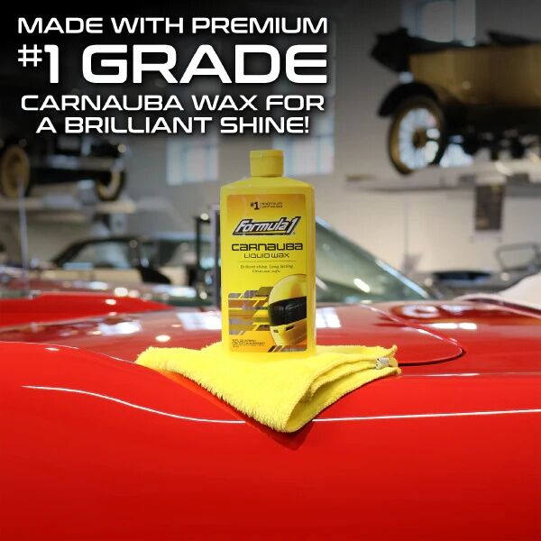 Formula1 Carnauba Liquid Car Wax, 16-Oz