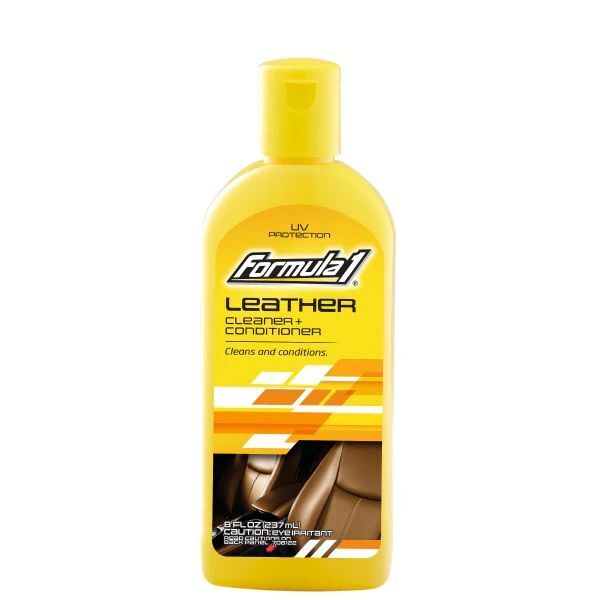 Formula1 Liquid Leather Cleaner + Conditioner, 8-Oz