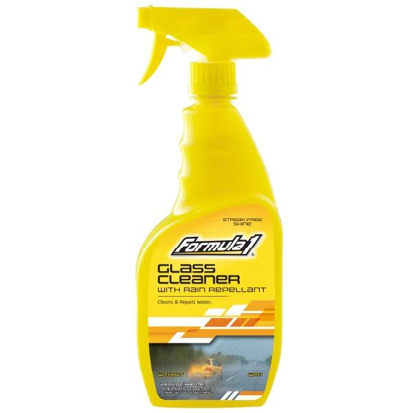 Formula1 Glass Cleaner with Rain Repellent, 23-Oz