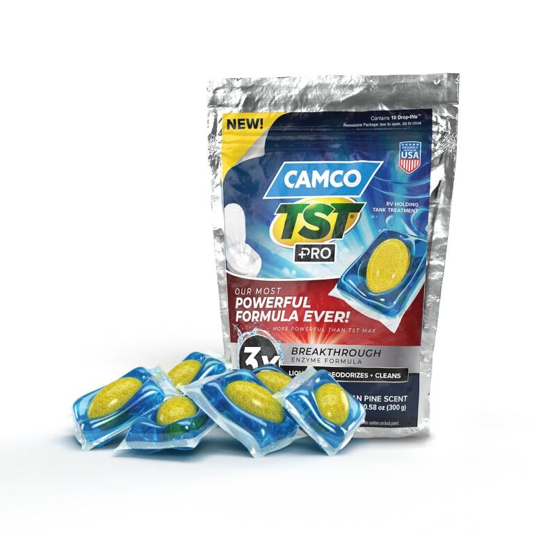Camco TST PRO RV Holding Tank Treatment Drop-Ins, 10-Pk