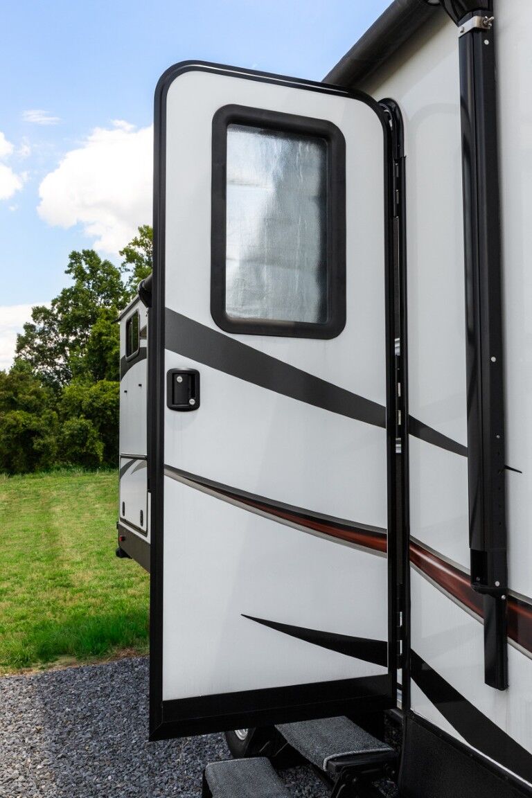 Camco RV Light Blocking Door Window Shade, 25 1/4-in X 16 1/4-In