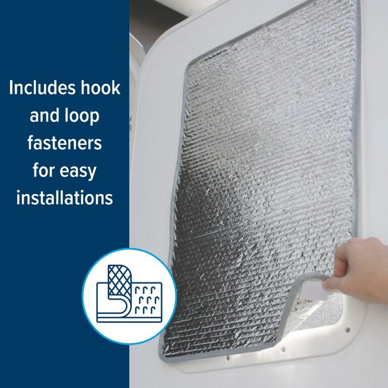 Camco Reflective RV Thermal Door Window Cover