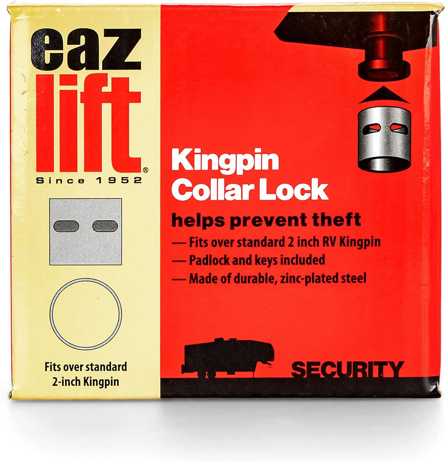 Camco Eaz-Lift Kingpin Collar Lock