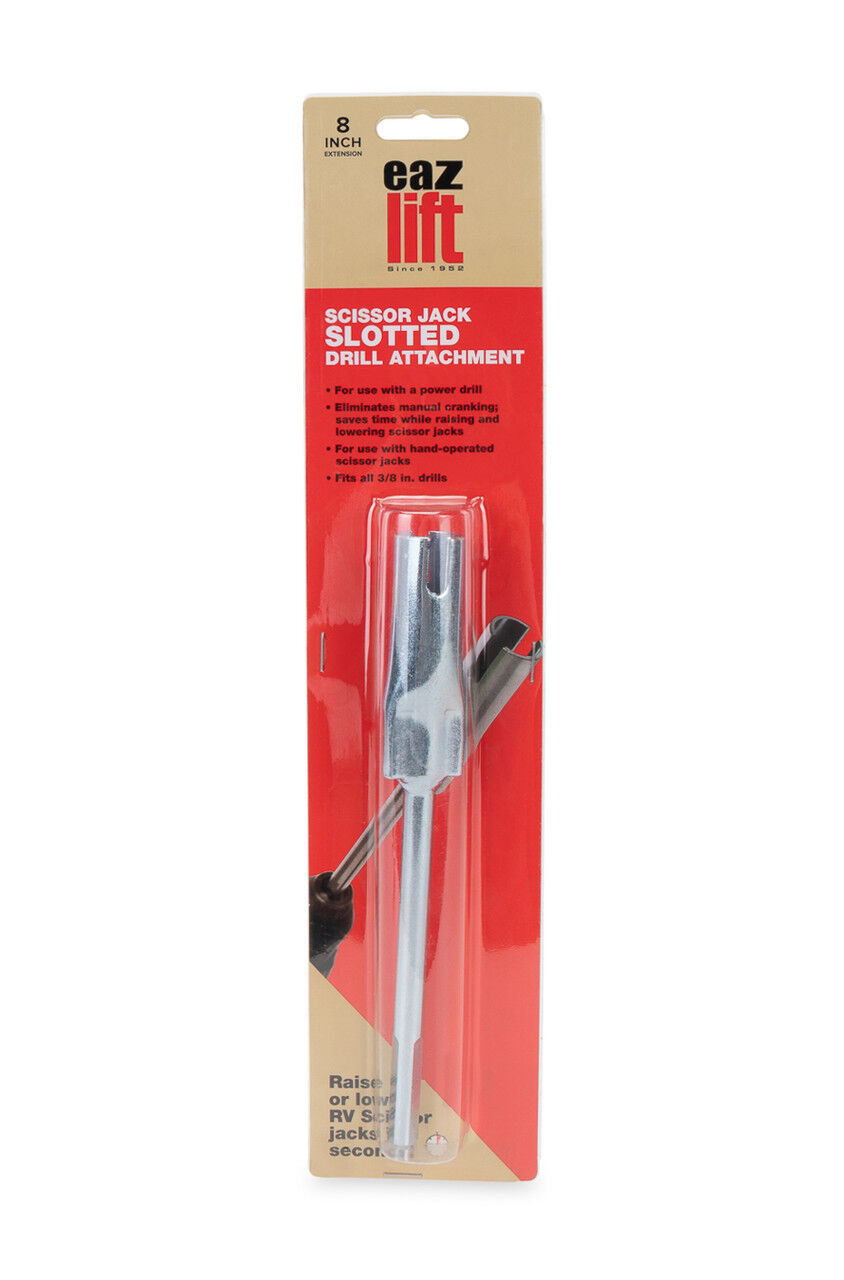Camco Eaz-Lift RV Scissor Jack Attachment, 8 X 3/8-In