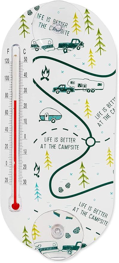 Camco Life is Better at the Campsite Indoor/Outdoor Thermometer