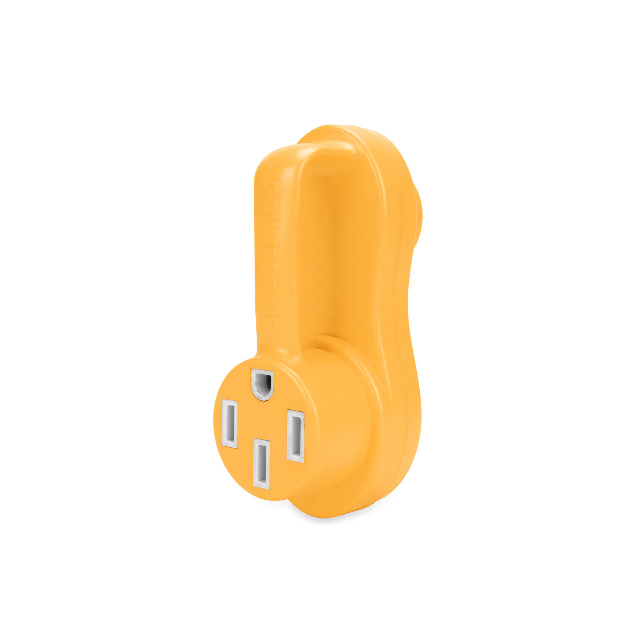 Camco Power Grip Electrical Offset Adapter, 15-Amp to 50-Amp