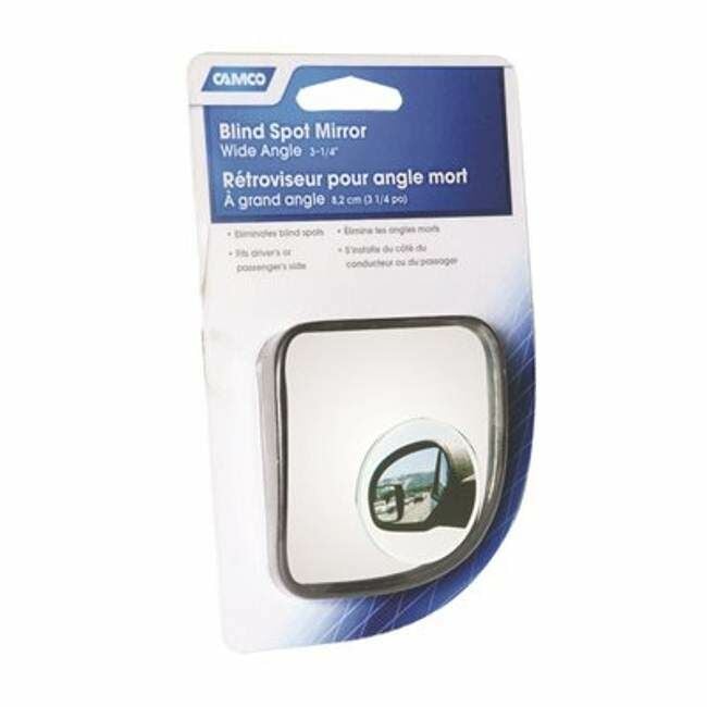 Camco Wide Angle Convex Blind Spot Mirror