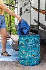 Camco Outdoors Campsite Pop-Up Utility Container, 18-In X 24-In