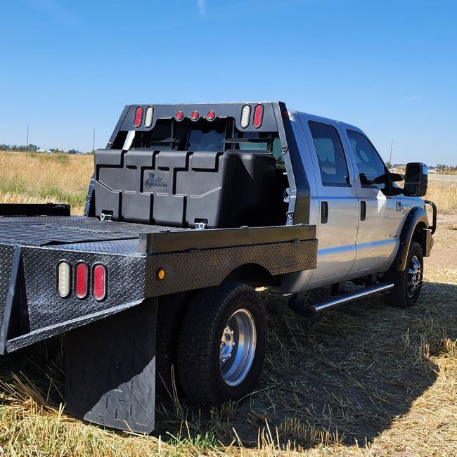 Titan Fuel Tanks Black In-Bed Transfer Rectangle Tank, 100-Gal