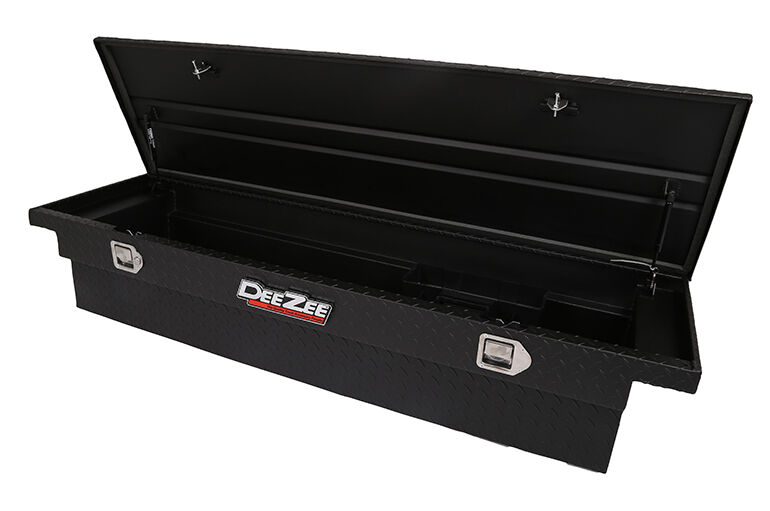 Dee Zee Red Label Black Crossover Tool Box, 69 3/4-In