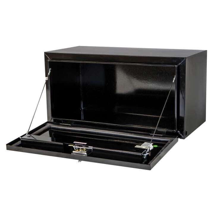 Crescent Black Steel Underbed Box, 36-In x 18-In x 18-In