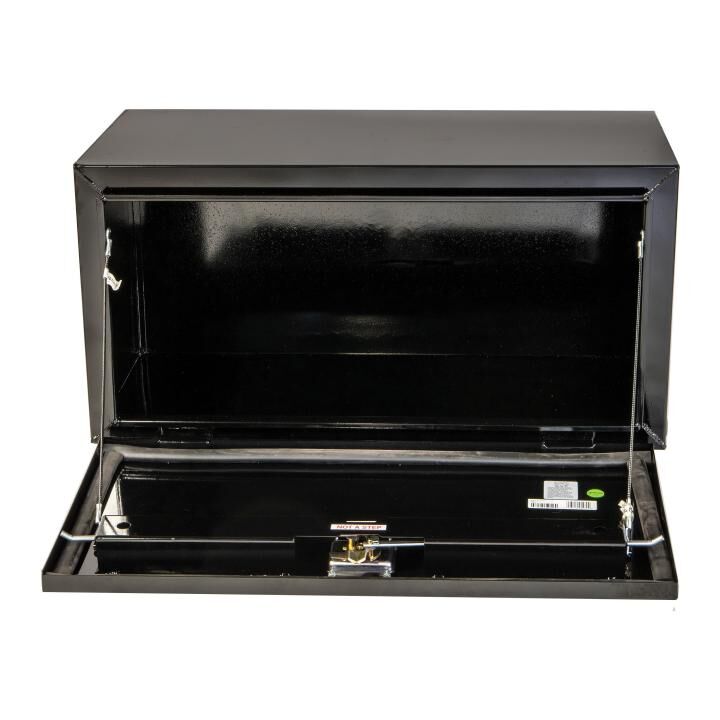 Crescent Black Steel Underbed Box, 48-In x 18-In x 18-In