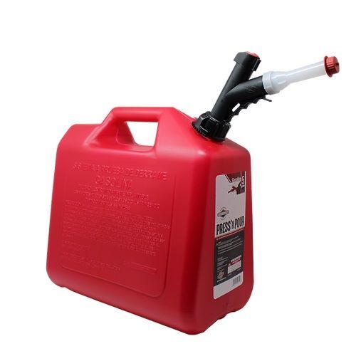 Garage Boss Press 'N Pour Gas Can, 5-Gal