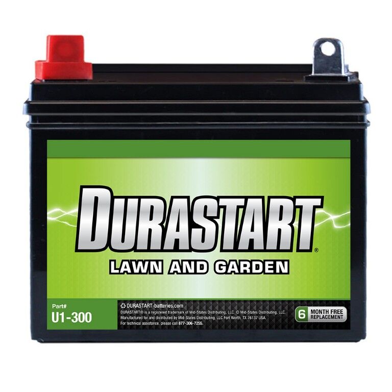 Durastart Lawn And Garden Battery 800 CCA, 12-V