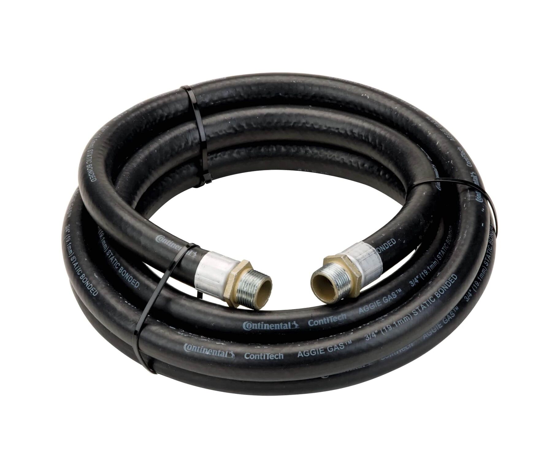Great Plains Industries Fuel Hose with Spring Support And Static Wire, 3/4-In X 14-Ft