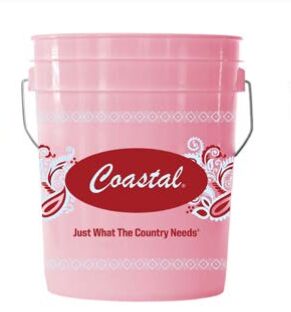Coastal Pink Bucket, 5-Gal