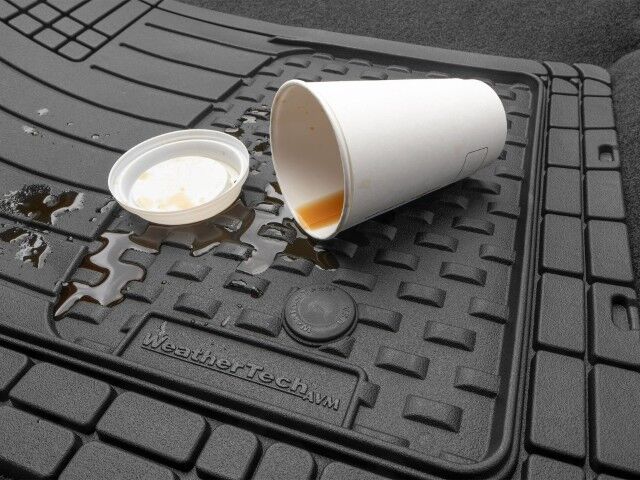 Weather Tech Gray Trim-To-Fit Car Floor Mat, 4-Pc