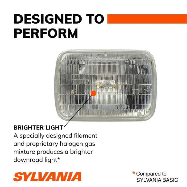 Sylvania SilverStar H6054 Sealed Beam Headlight