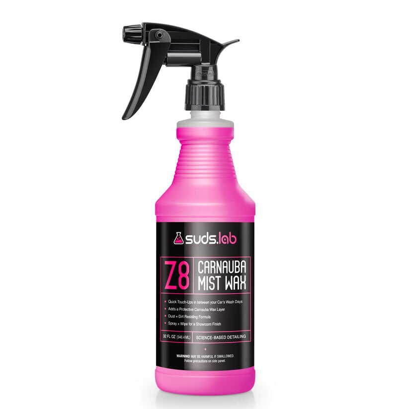 SudsLab Z8 Carnauba Mist Wax, 32-Oz